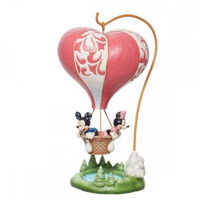 Figura decorativa disney mickey minnie