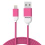 Cable nylon pantone lightning a usb