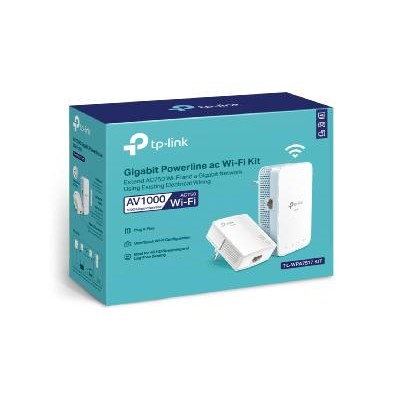 Kit adaptadores powerline ac tp link tl wpa7517