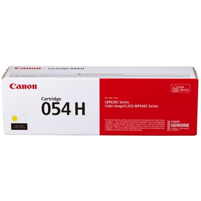 Toner canon 054h amarillo 2300 pag