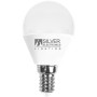 Bombilla led silver electronic esferica decorativa