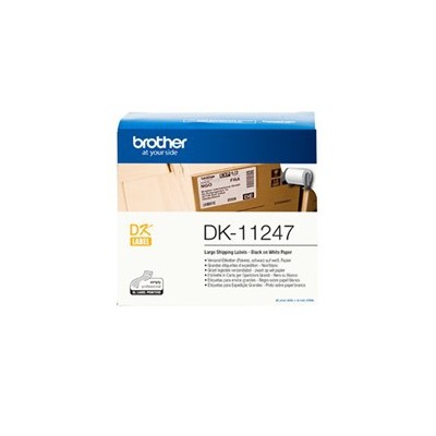 Etiquetas papel precortada brother dk11247 103