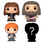 Blister 4 figuras Bitty POP Harry Potter Hermione