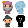 Blister 4 figuras Bitty POP Harry Potter Dumbledore