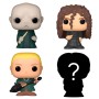 Blister 4 figuras Bitty POP Harry Potter Voldemort