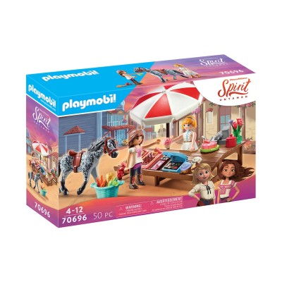 Playmobil spirit indomable miradero tienda dulces