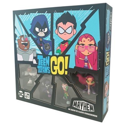 Juego mesa teen titans go mayhem