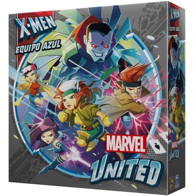 Juego mesa marvel united equipo azul