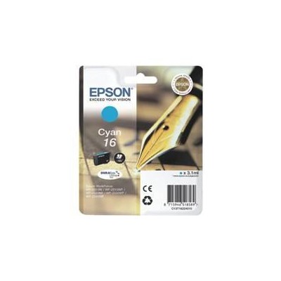 Cartucho tinta epson t162240 cian wf 2010