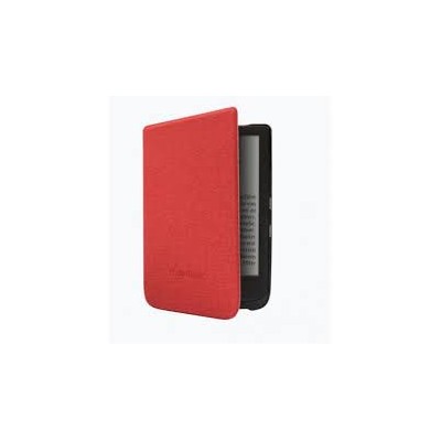 Pocketbook funda shell series rojo