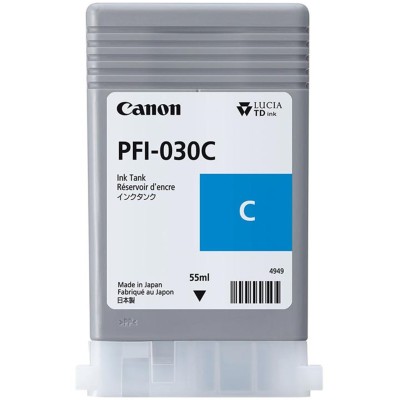 Cartucho canon pfi 030 cian ta 20ta 20 mfp