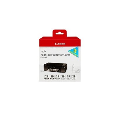 Multipack canon pgi 29 mbk pbk dgy