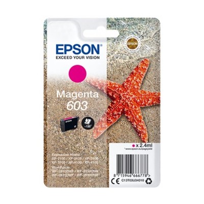 Cartucho tinta epson c13t03u34010 singlepack magenta