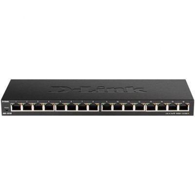 Switch 16 puertos gigabit 1000 d link