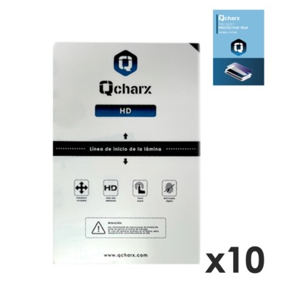 Laminas proteccion frontales tablet qcharx hidrogel