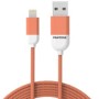 Cable nylon pantone lightning a usb