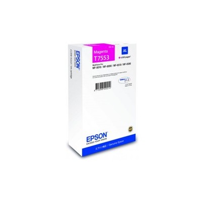 Cartucho tinta epson c13t755340 magenta xl