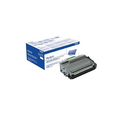 Toner brother tn3512 negro 12000 paginas