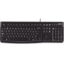 Teclado logitech k120 usb negro frances