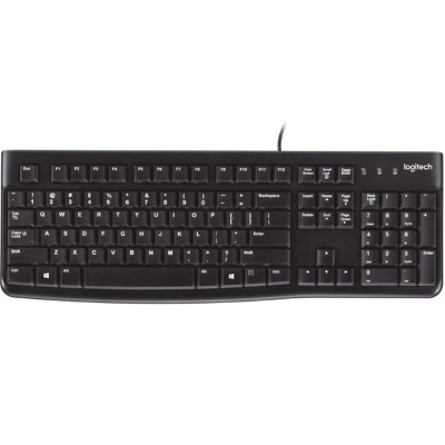 Teclado logitech k120 usb negro frances