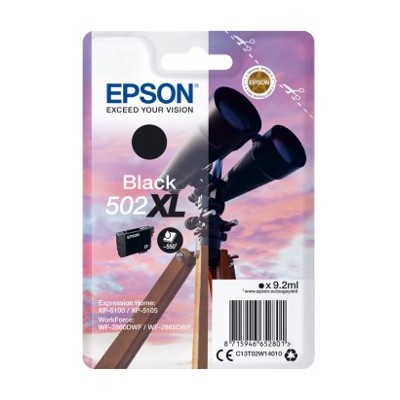 Cartucho tinta epson t02w140 502xl negro