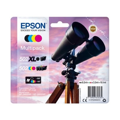 Multipack tinta epson 502xl negro 