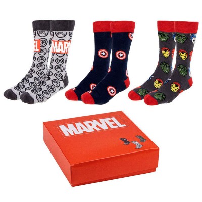 Set 3 calcetines Marvel adulto