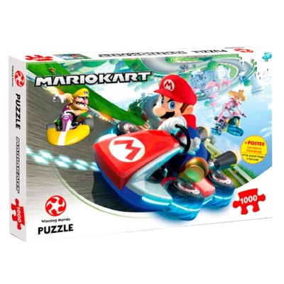 Puzzle Mario Kart Nintendo 1000pzs