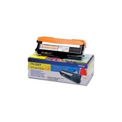 Toner brother tn328y amarillo 6000 paginas