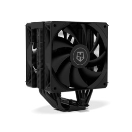 Ventilador cpu nox hummer h - 200 lcd 2x 120mm negro