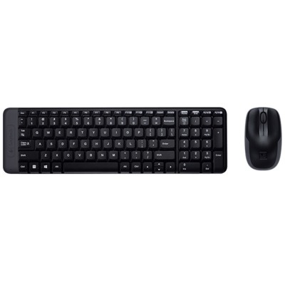 Teclado mouse logitech mk220 wireless