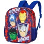 Mochila 3D The Four Vengadores Avengers Marvel 31cm