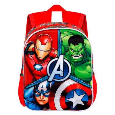 Mochila 3D Massive Los Vengadores Avengers Marvel 31cm