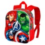 Mochila 3D Massive Los Vengadores Avengers Marvel 31cm