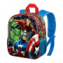 Mochila 3D Invencible Los Vengadores Avengers Marvel 31cm