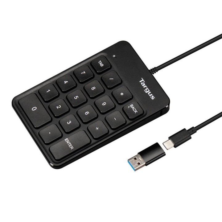 Teclado numerico targus akp13gl negro