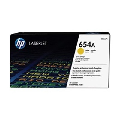 Toner hp 654a cf332a amarillo 15000