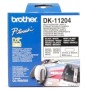 Etiquetas papel precortada brother dk11204 17