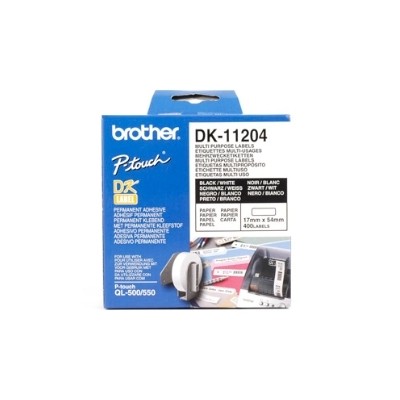 Etiquetas papel precortada brother dk11204 17