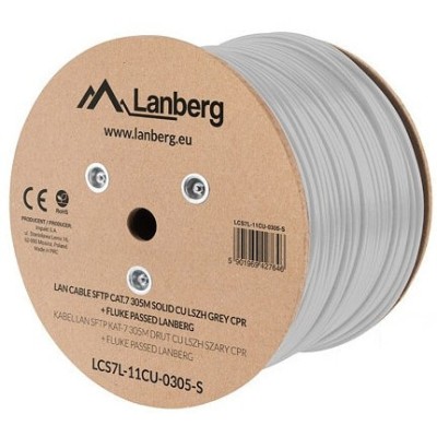 Bobina cat7 lanberg sftp 305m solid