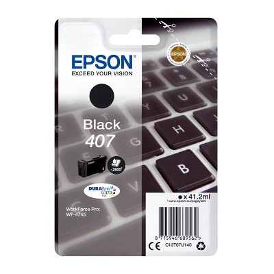 Cartucho tinta epson 407 negro