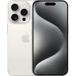 Telefono movil smartphone apple iphone 15 pro 5g - 256gb - 6.1 pulgadas blanco acondicionado ab