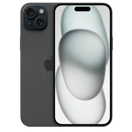 Telefono movil smartphone apple iphone 15 plus 5g - 256gb - 6.7 pulgadas negro acondicionado ab