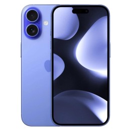 Telefono movil smartphone apple iphone 16 5g - 128gb - 6.1 pulgadas azul acondicionado