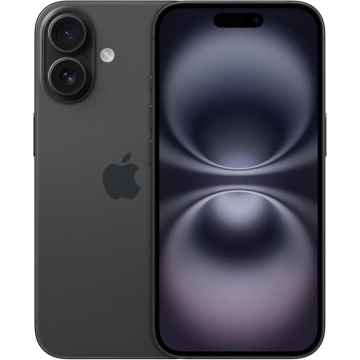 Telefono movil smartphone apple iphone 16 5g - 256gb - 6.1 pulgadas negro acondicionado ab