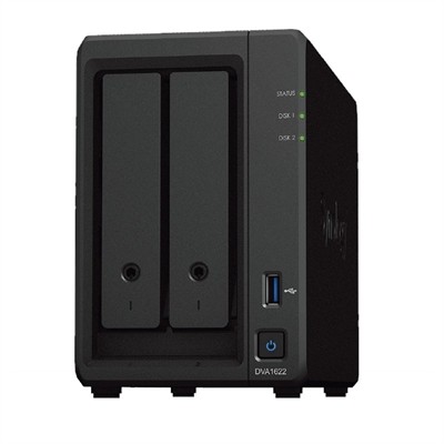 Grabador digital synology dva1622 nvr 4k