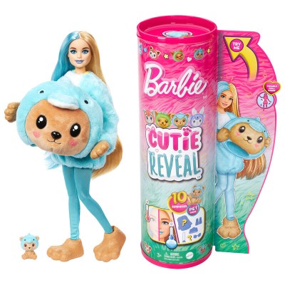 Muñeca Chelsea Cutie Reveal Serie Disfraces Osito Delfin Barbie