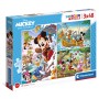 Puzzle Mickey and Friends Disney 3x48pzs