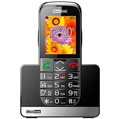 Telefono movil maxcom mm720 black 22pulgadas