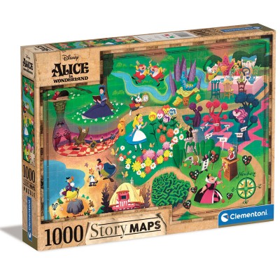 Puzzle Alicia en el Pais de las Maravillas Disney 1000pzs